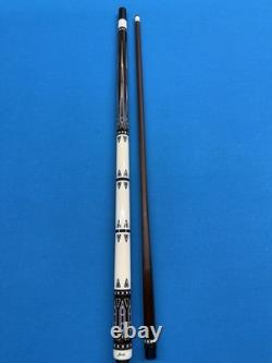 Jacoby Custom Pool Cue 12.75mm 29diveney Blank Dark Roast Kw Shaft Azurite Web
