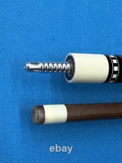 Jacoby Custom Pool Cue 12.75mm 29diveney Blank Dark Roast Kw Shaft Azurite Web