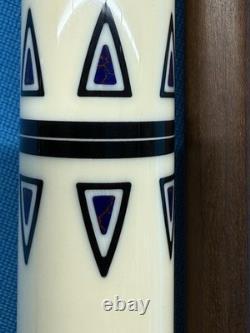 Jacoby Custom Pool Cue 12.75mm 29diveney Blank Dark Roast Kw Shaft Azurite Web