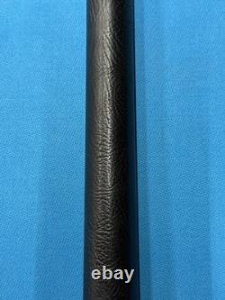 Jacoby Custom Pool Cue 12.7mm 29 4.0 Cf Shaft Leather Wrap Ebony