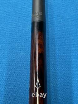 Jacoby Custom Pool Cue 12.7mm 29 4.0 Cf Shaft Leather Wrap Ebony