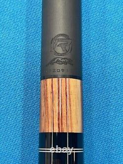 Jacoby Custom Pool Cue 12.9mm 29 Revo Shaft Leather Wrap Radial Tulip