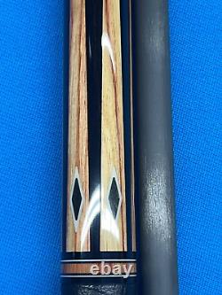 Jacoby Custom Pool Cue 12.9mm 29 Revo Shaft Leather Wrap Radial Tulip