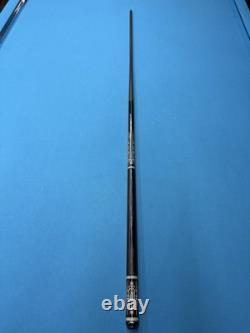 Jacoby Custom Pool Cue 30 Butt 12.3mm 30 Cf 4.0 Shaft Ebony Malachite Juma