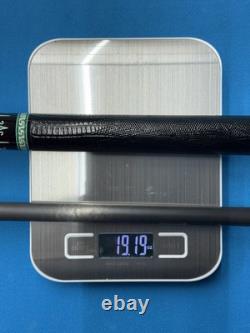 Jacoby Custom Pool Cue 30 Butt 12.3mm 30 Cf 4.0 Shaft Ebony Malachite Juma
