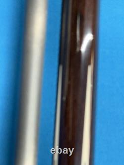 Jacoby Custom Pool Cue 30butt 12.3mm 30 Cf 4.0 Shaft Blackwood Abalone Juma