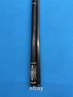 Jacoby Custom Pool Cue 30butt 12.3mm 30 Cf 4.0 Shaft Blackwood Abalone Juma