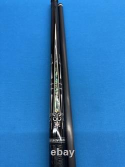 Jacoby Custom Pool Cue 30butt 12.3mm 30 Cf 4.0 Shaft Blackwood Abalone Juma