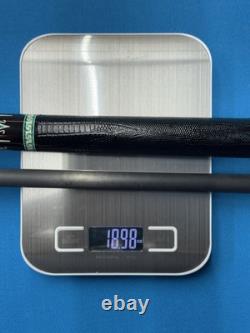 Jacoby Custom Pool Cue 30butt 12.7mm 30 Cf 4.0 Shaft Blackwood Malachite Juma