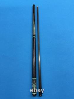 Jacoby Custom Pool Cue 30butt 12.7mm 30 Cf 4.0 Shaft Blackwood Malachite Juma