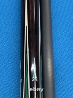 Jacoby Custom Pool Cue 30butt 12.7mm 30 Cf 4.0 Shaft Blackwood Malachite Juma