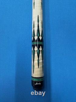 Jacoby Custom Pool Cue 4.0 Cf 12.7mm 30shaft Ts Maple Malachite Radial Joint