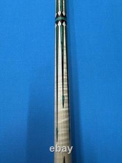 Jacoby Custom Pool Cue 4.0 Cf 12.7mm 30shaft Ts Maple Malachite Radial Joint