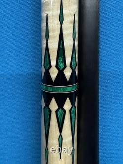 Jacoby Custom Pool Cue 4.0 Cf 12.7mm 30shaft Ts Maple Malachite Radial Joint