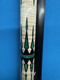 Jacoby Custom Pool Cue 4.0 Cf 12.7mm 30shaft Ts Maple Malachite Radial Joint