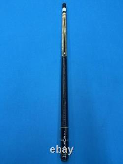 Jacoby Custom Pool Cue Butt Only Mother Of Pearl Leather Wrap Radial Pin