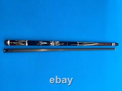 Jacoby Custom Pool Cue Cocobolo White Buffalo Turquoise Revo 12.9mm 29 Shaft