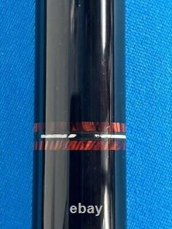 Jacoby Custom Pool Cue Cocobolo White Buffalo Turquoise Ultra 12.75mm 29 Shaft