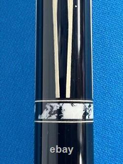 Jacoby Custom Pool Cue Cocobolo White Buffalo Turquoise Ultra 12.75mm 29 Shaft