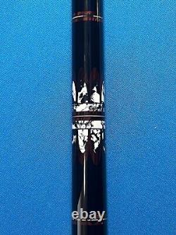 Jacoby Custom Pool Cue Cocobolo White Buffalo Turquoise Ultra 12.75mm 29 Shaft