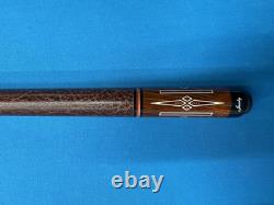 Jacoby Custom Pool Cue Diveney Dark Roast 12.4mm 29 Shaft Radial Joint