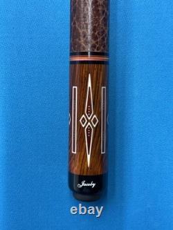Jacoby Custom Pool Cue Diveney Dark Roast 12.4mm 29 Shaft Radial Joint