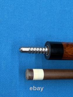 Jacoby Custom Pool Cue Diveney Dark Roast 12.4mm 29 Shaft Radial Joint