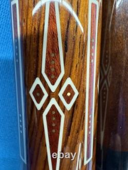 Jacoby Custom Pool Cue Diveney Dark Roast 12.4mm 29 Shaft Radial Joint