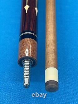 Jacoby Custom Pool Cue Jacoby 12.75mm 30kw Shaft Leather Wrap Radial Joint