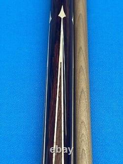 Jacoby Custom Pool Cue Jacoby 12.75mm 30kw Shaft Leather Wrap Radial Joint