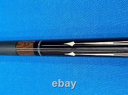 Jacoby Custom Pool Cue Jacoby 4.0 12.7mm 29 Cf Shaft Leather Wrap Radial Joint