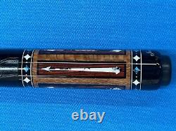 Jacoby Custom Pool Cue Jacoby 4.0 12.7mm 29 Cf Shaft Leather Wrap Radial Joint