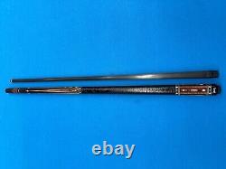 Jacoby Custom Pool Cue Jacoby 4.0 12.7mm 29 Cf Shaft Leather Wrap Radial Joint