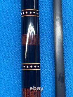 Jacoby Custom Pool Cue Jacoby 4.0 Cf 11.8mm 29 Shaft Wrapples Ebony Cocobolo