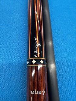 Jacoby Custom Pool Cue Jacoby 4.0 Cf 11.8mm 29 Shaft Wrapples Ebony Cocobolo