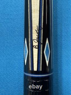 Jacoby Custom Pool Cue Jacoby 4.0 Cf 12.3mm 29 Ebony Chilean Lapis Elforyn