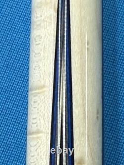 Jacoby Custom Pool Cue Jacoby 4.0 Cf 12.3mm 29 Ebony Chilean Lapis Elforyn