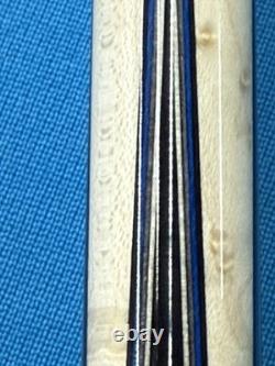 Jacoby Custom Pool Cue Jacoby 4.0 Cf 12.3mm 29 Ebony Chilean Lapis Elforyn