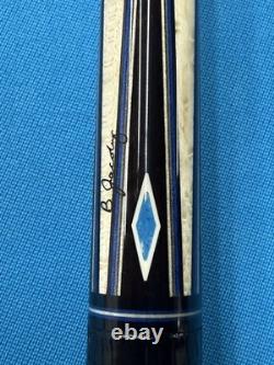 Jacoby Custom Pool Cue Jacoby 4.0 Cf 12.3mm 29 Ebony Chilean Lapis Elforyn
