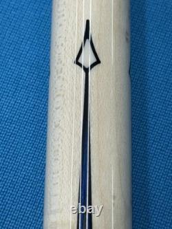 Jacoby Custom Pool Cue Jacoby 4.0 Cf 12.3mm 29 Ebony Chilean Lapis Elforyn