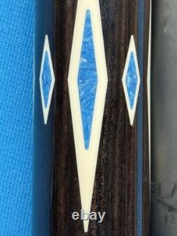 Jacoby Custom Pool Cue Jacoby 4.0 Cf 12.3mm 29 Ebony Chilean Lapis Elforyn