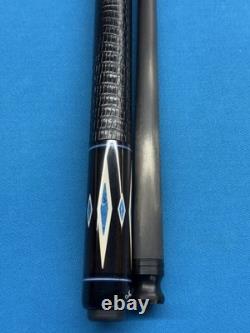 Jacoby Custom Pool Cue Jacoby 4.0 Cf 12.3mm 29 Ebony Chilean Lapis Elforyn