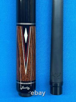 Jacoby Custom Pool Cue Jacoby 4.0 Cf 12.3mm 29 Shaft Radial Ebony Cocobolo