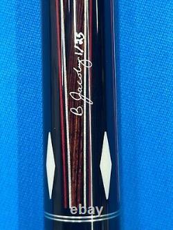 Jacoby Custom Pool Cue Jacoby 4.0 Cf 12.3mm 29 Shaft Radial Ebony Cocobolo