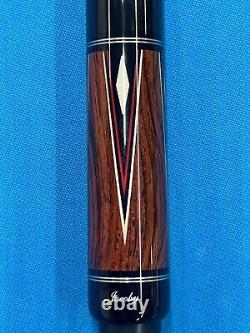 Jacoby Custom Pool Cue Jacoby 4.0 Cf 12.3mm 29 Shaft Radial Ebony Cocobolo