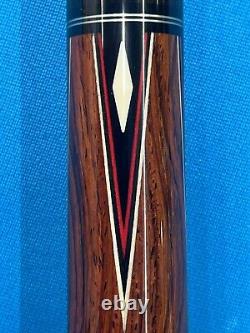 Jacoby Custom Pool Cue Jacoby 4.0 Cf 12.3mm 29 Shaft Radial Ebony Cocobolo