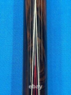 Jacoby Custom Pool Cue Jacoby 4.0 Cf 12.3mm 29 Shaft Radial Ebony Cocobolo