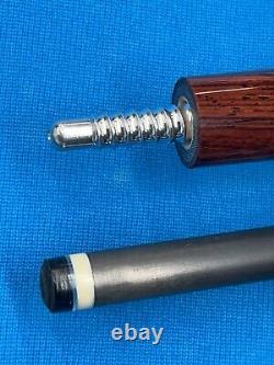 Jacoby Custom Pool Cue Jacoby 4.0 Cf 12.3mm 29 Shaft Radial Ebony Cocobolo