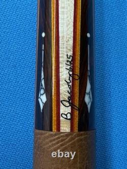 Jacoby Custom Pool Cue Jacoby Kw 11.75mm 29 Shaft Coco Buffalo Turq Be Maple