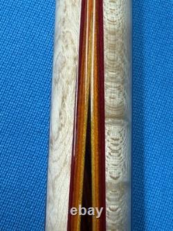 Jacoby Custom Pool Cue Jacoby Kw 11.75mm 29 Shaft Coco Buffalo Turq Be Maple